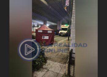 Impactante: motociclista murió al caer de la autopista 25 de Mayo