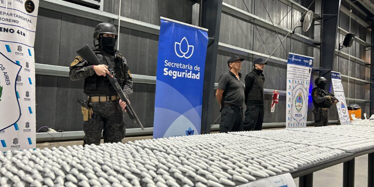 Moreno: Secuestraron más de 15 kilos de cocaína
