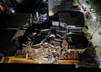 AHORA| Se derrumbó un edificio en Villa Gesell