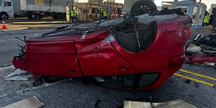 AHORA| Un muerto tras un choque en la autopista Panamericana