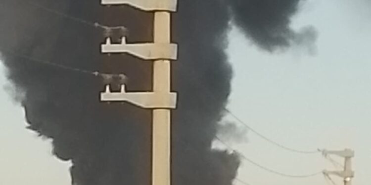 AHORA| Impresionante incendio en Morón