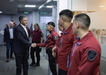 Activaron un punto seguro por una emergencia médica y una nena fue salvada por la Policía.