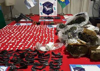 Duro golpe al narcomenudeo en el Conurbano: Tres detenidos y un arsenal en Solano