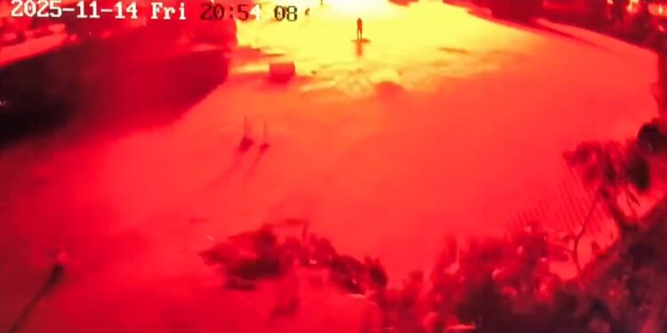 EXCLUSIVO: El momento de la explosión en Ezeiza