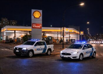 Lanús: balean a un playero de una estación de servicio en un intento de robo