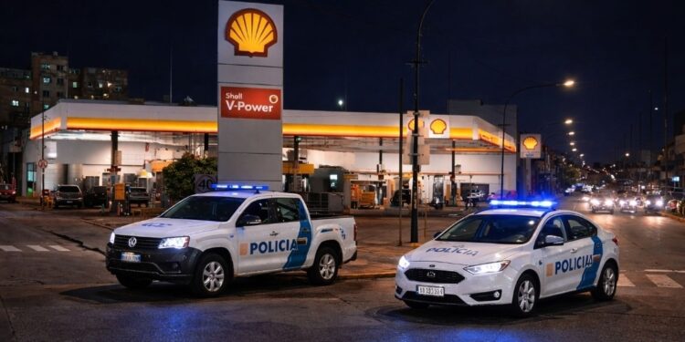 Lanús: balean a un playero de una estación de servicio en un intento de robo