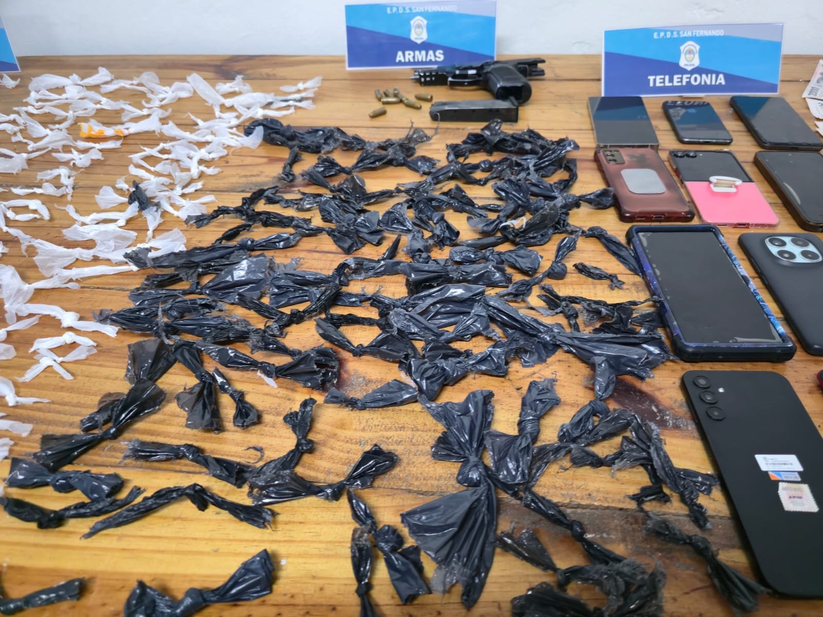 Golpe al narcotráfico en San Fernando: desbaratan banda que operaba en el Barrio San Jorge