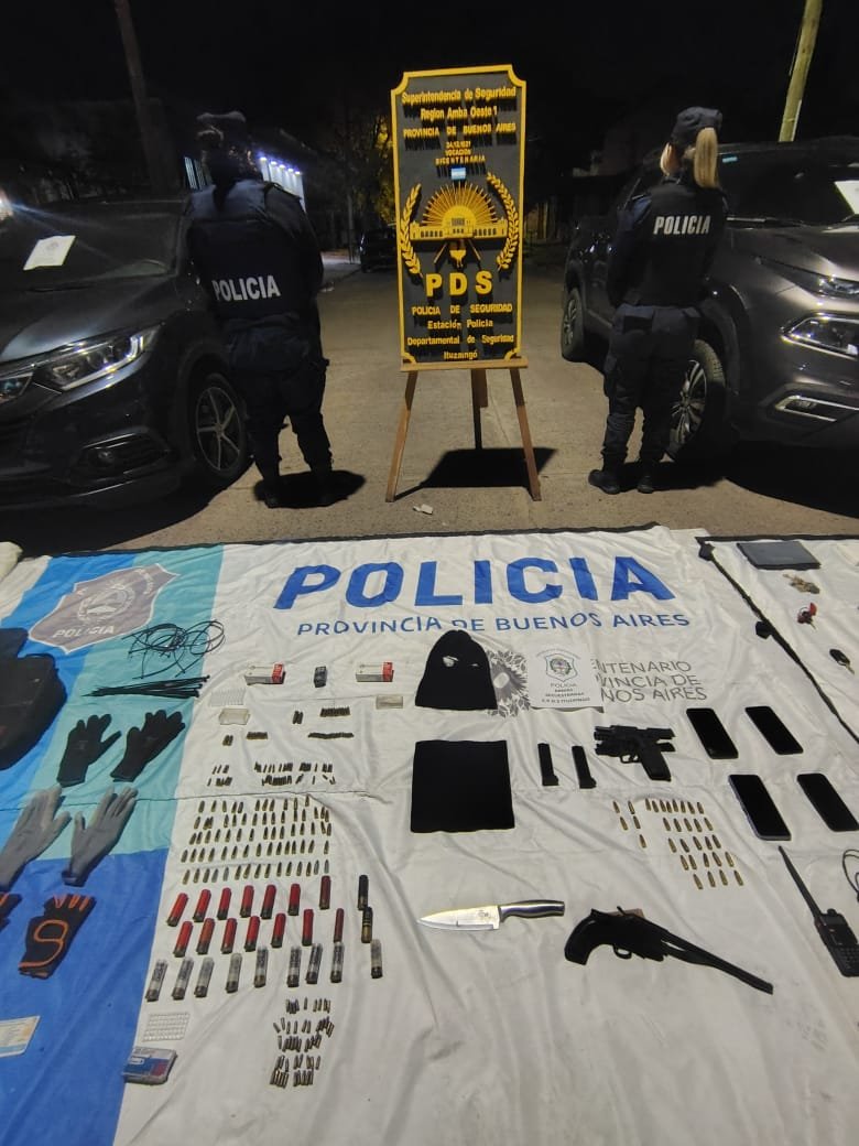 Cayó banda acusada de entraderas: uno de los detenidos tenía captura activa y un extenso prontuario